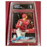 2018 Topps Update Shohei Ohtani Highlights Rookie Card - GMA 10