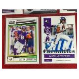 (8) Justin Jefferson Cards