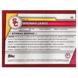 2024 Bowman University Bronny James - 1st Bowman