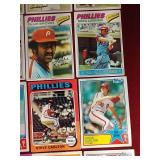 (34) Vintage Phillies Cards - Several Schmidt, Carlton, Etc
