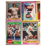 (34) Vintage Phillies Cards - Several Schmidt, Carlton, Etc