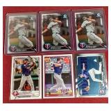 (6) Alex Kirilloff Cards - 1st Bowman & Rookies