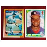 (2) Frank Thomas Rookie Cards