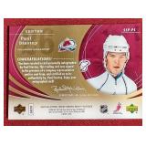 2007-08 Upper Deck Sweet Shot Paul Stastny Autograph Card