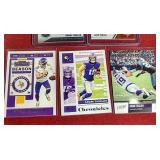 (5) Adam Thielen Cards - Mosaic Prizm & Color Burst