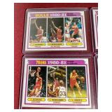 (9) 1981-82 Topps Basketball Cards - Mostly Stars & HOFers