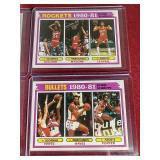 (9) 1981-82 Topps Basketball Cards - Mostly Stars & HOFers