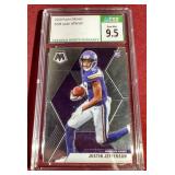2020 Mosaic Justin Jefferson Rookie Card - CSG 9.5