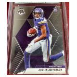2020 Mosaic Justin Jefferson Rookie Card - CSG 9.5