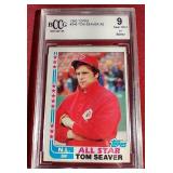1982 Topps Tom Seaver Card - BCCG 9