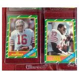 Loaded 19-Card Lot of 1986 Topps Football Cards