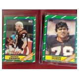 Loaded 19-Card Lot of 1986 Topps Football Cards