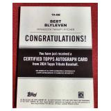 2024 Topps Tribute Bert Blyleven Autograph Card - #d/50