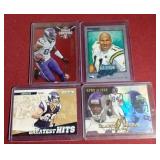 (4) Numbered Vikings Cards