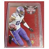 (4) Numbered Vikings Cards