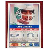 1989 Score Cris Carter Rookie Card