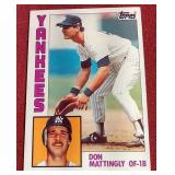 1984 Topps Don Mattingly Rookie Card