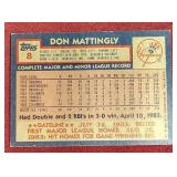 1984 Topps Don Mattingly Rookie Card