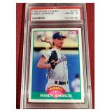 1989 Score Randy Johnson Rookie Card - PSA 8