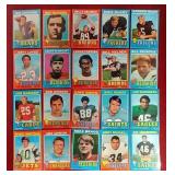 (20) 1971 Topps Football Cards