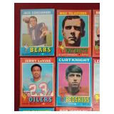 (20) 1971 Topps Football Cards