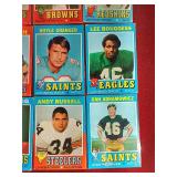 (20) 1971 Topps Football Cards