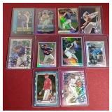 (10) Minnesota Twins Refractor/Prizm Cards