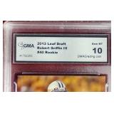 2012 Leaf Draft Robert Griffin III Rookie Card - GMA 10