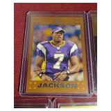 (5) Numbered Vikings Cards