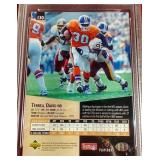 1995 SP Terrell Davis Rookie Card - PSA 8