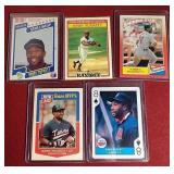 (5) Oddball Kirby Puckett Cards