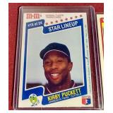 (5) Oddball Kirby Puckett Cards