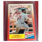 (5) Oddball Kirby Puckett Cards