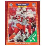 1989 Score Barry Sanders Rookie Card