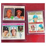 (3) 1970s Baseball Leaders Cards - HOFers!