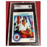 1991-92 Eric Lindros Rookie Card - SGC 9
