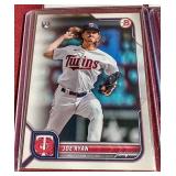 (4) Joe Ryan Rookie Cards