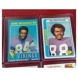 (10) Vintage Vikings Cards - All-Time Greats