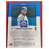2008 Upper Deck Johan Santana Game-Used Jersey Card