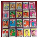 (20) 1971-72 Basketball Cards