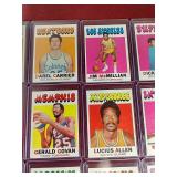 (20) 1971-72 Basketball Cards