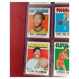 (20) 1971-72 Basketball Cards