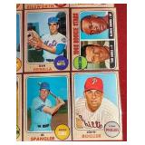(16) 1968 Topps Baseball Cards
