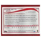 2014 Topps Mookie Betts Rookie Card