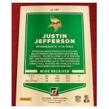 2021 Donruss Justin Jefferson Card - #d/100