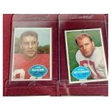 (14) 1960 Topps Football Cards