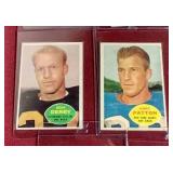 (14) 1960 Topps Football Cards