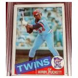 1985 Topps Kirby Puckett Rookie Cards - EMC 7