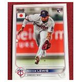 2022 Topps *Japan* Royce Lewis Rookie Card