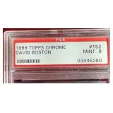 1999 Topps Chrome David Boston Rookie Card - PSA 9